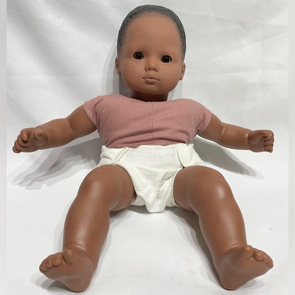 VINTAGE Bitty Baby American Girl Pleasant Company African-American Communion - Picture 12 of 13